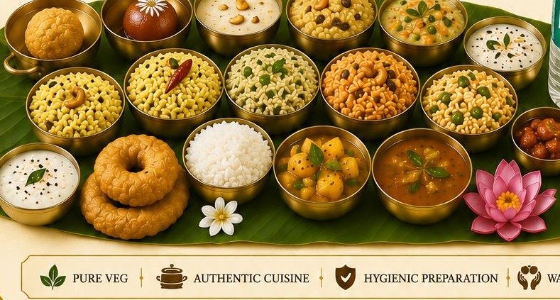 Deluxe seemandham menu spread
