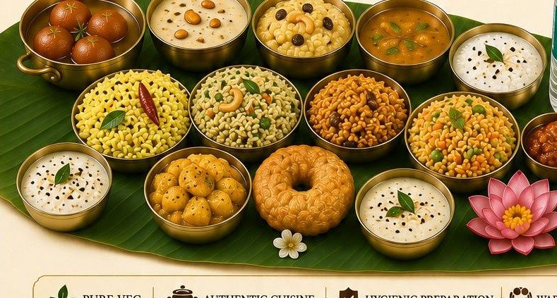 Premium seemandham menu spread