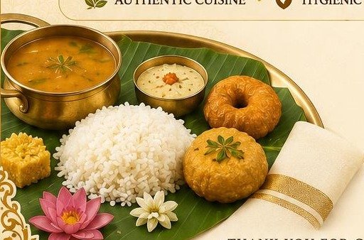 South Indian thali